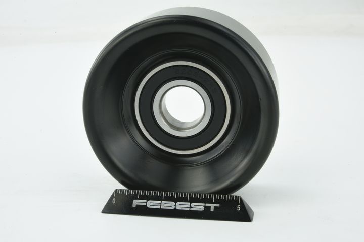 įtempiklio skriemulys, V formos rumbuotas diržas FEBEST 0587-LW