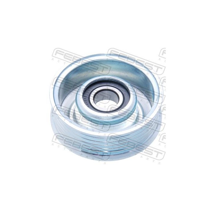 įtempiklio skriemulys, V formos rumbuotas diržas FEBEST 0587-MZ3