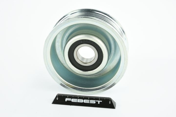 įtempiklio skriemulys, V formos rumbuotas diržas FEBEST 0587-MZ3