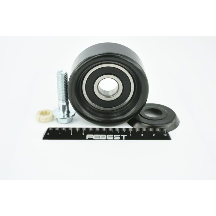 įtempiklio skriemulys, V formos rumbuotas diržas FEBEST 1287-CER