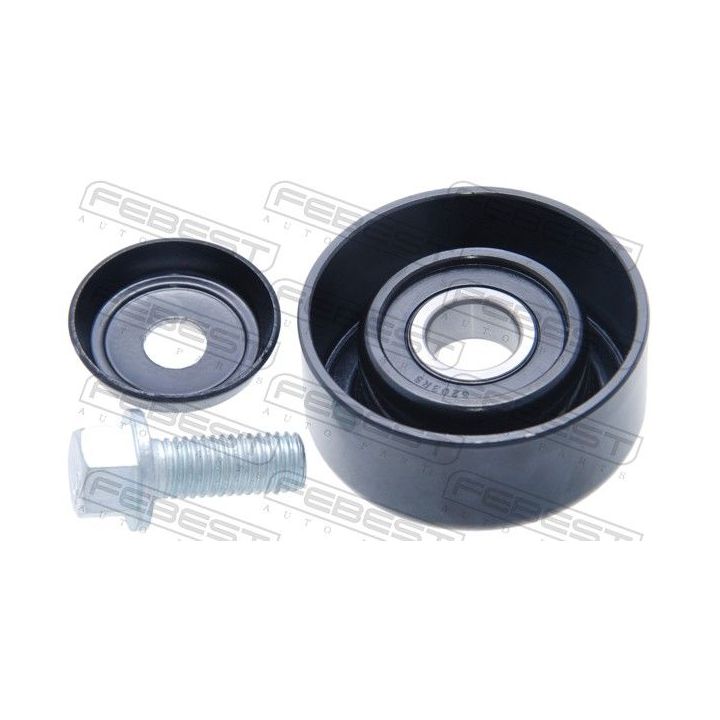 įtempiklio skriemulys, V formos rumbuotas diržas FEBEST 1287-TM10