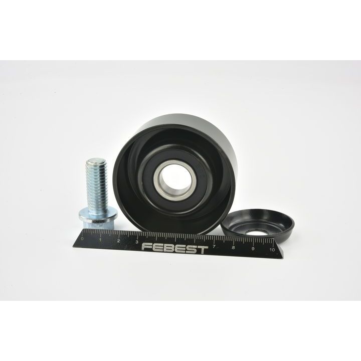 įtempiklio skriemulys, V formos rumbuotas diržas FEBEST 1287-TM10