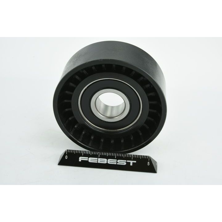 įtempiklio skriemulys, V formos rumbuotas diržas FEBEST 1987-R61