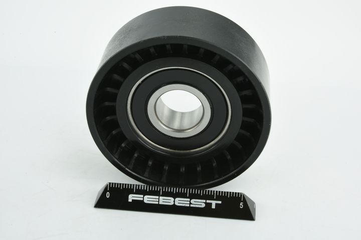 įtempiklio skriemulys, V formos rumbuotas diržas FEBEST 1987-R61