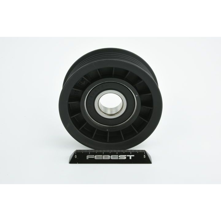 įtempiklio skriemulys, V formos rumbuotas diržas FEBEST 2187-CAK