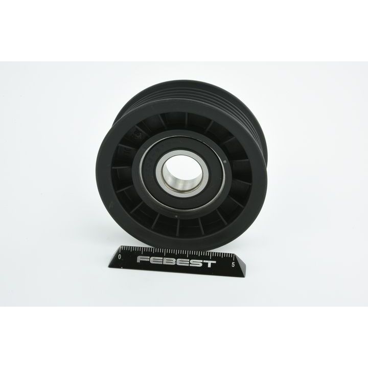 įtempiklio skriemulys, V formos rumbuotas diržas FEBEST 2187-CAK