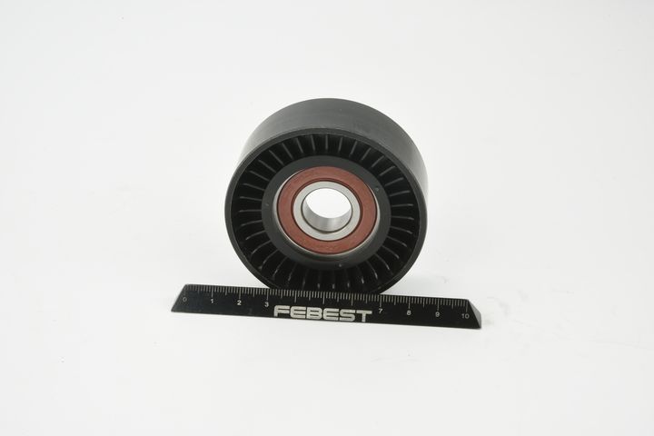 įtempiklio skriemulys, V formos rumbuotas diržas FEBEST 2187-CB3