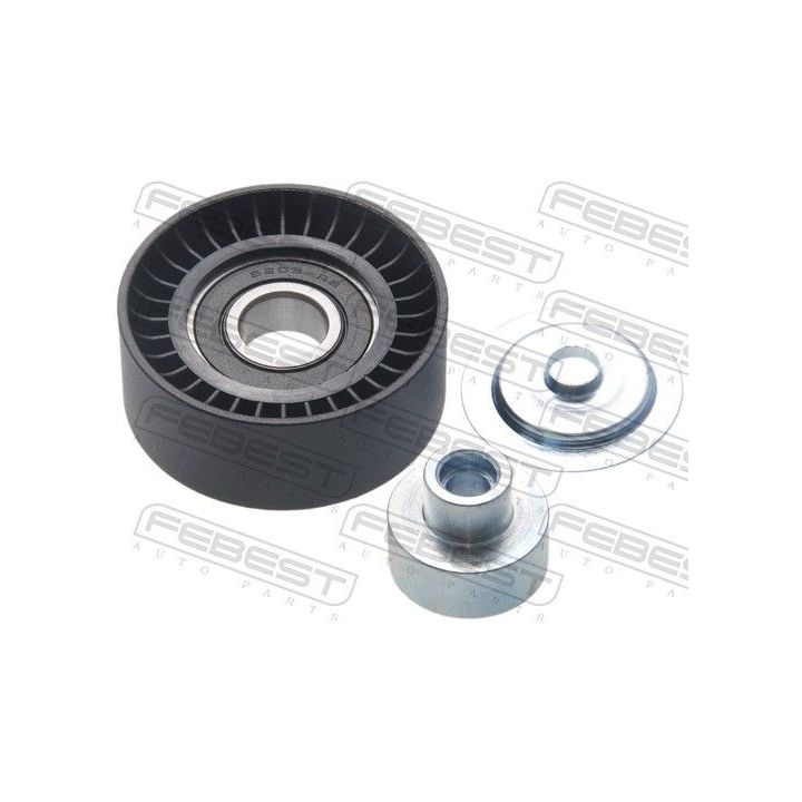 Kreipiantysis skriemulys, V formos rumbuotas diržas FEBEST 2187-FYD2