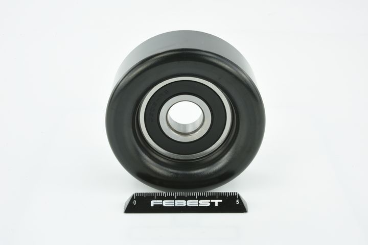 įtempiklio skriemulys, V formos rumbuotas diržas FEBEST 2287-D4CB