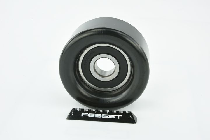 įtempiklio skriemulys, V formos rumbuotas diržas FEBEST 2287-D4CB