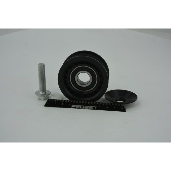 įtempiklio skriemulys, V formos rumbuotas diržas FEBEST 2287-SPO