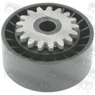 įtempiklio skriemulys, V formos rumbuotas diržas FEBEST 2487-CLI