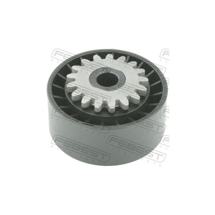 įtempiklio skriemulys, V formos rumbuotas diržas FEBEST 2487-CLI