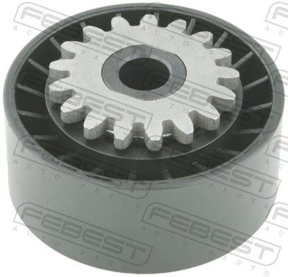 įtempiklio skriemulys, V formos rumbuotas diržas FEBEST 2487-CLI