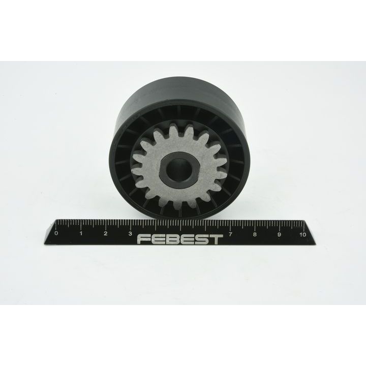 įtempiklio skriemulys, V formos rumbuotas diržas FEBEST 2487-CLI