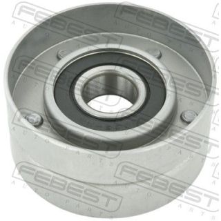 įtempiklio skriemulys, V formos rumbuotas diržas FEBEST 2487-MAS