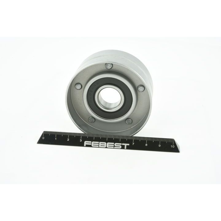 įtempiklio skriemulys, V formos rumbuotas diržas FEBEST 2487-MAS