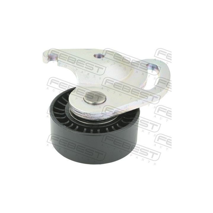 įtempiklio skriemulys, V formos rumbuotas diržas FEBEST 2487-MEGII