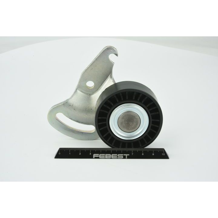 įtempiklio skriemulys, V formos rumbuotas diržas FEBEST 2487-MEGII