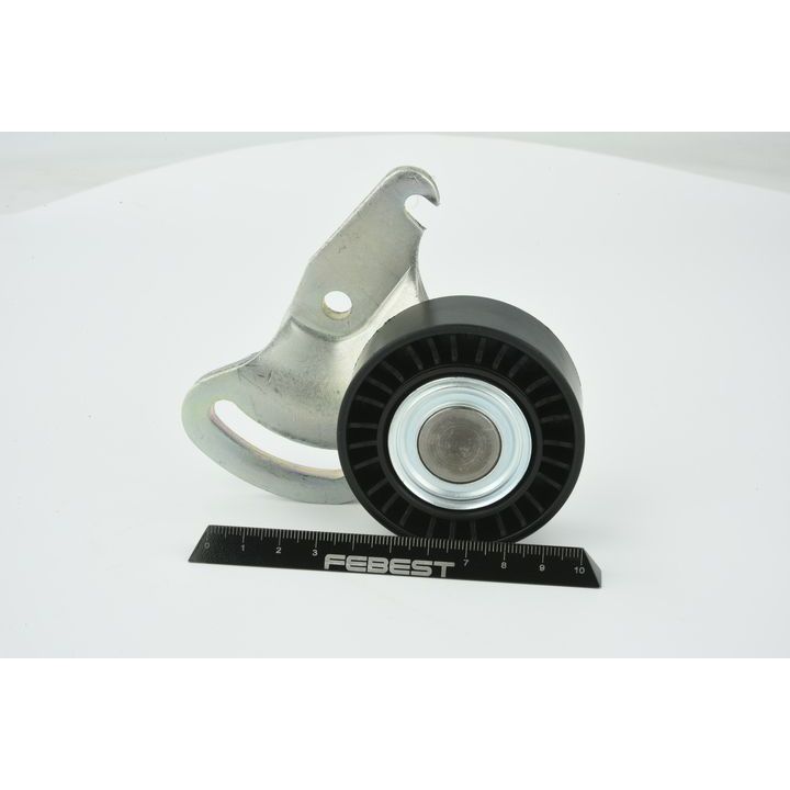 įtempiklio skriemulys, V formos rumbuotas diržas FEBEST 2487-MEGII