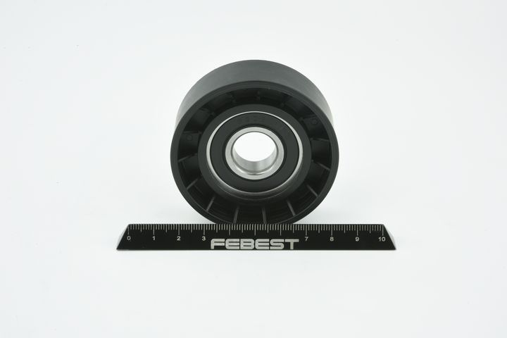 įtempiklio skriemulys, V formos rumbuotas diržas FEBEST 2787-XC60