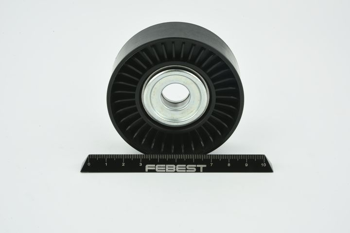 įtempiklio skriemulys, V formos rumbuotas diržas FEBEST 2987-DIV