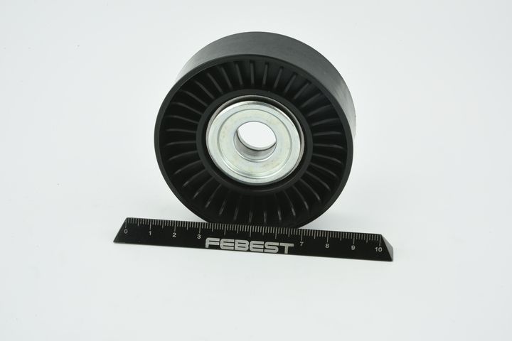 įtempiklio skriemulys, V formos rumbuotas diržas FEBEST 2987-DIV