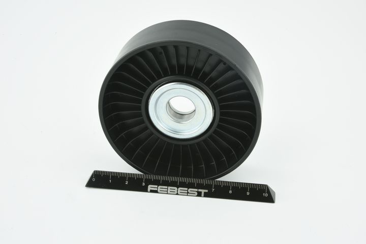 įtempiklio skriemulys, V formos rumbuotas diržas FEBEST 2987-RRS