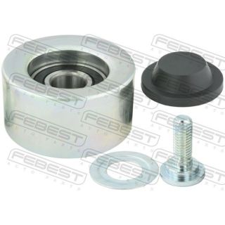 įtempiklio skriemulys, V formos rumbuotas diržas FEBEST 2987-RRSII