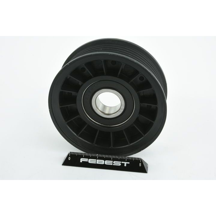 įtempiklio skriemulys, V formos rumbuotas diržas FEBEST 3287-ESCIII