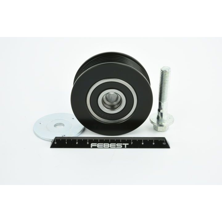 Kreipiantysis skriemulys, V formos rumbuotas diržas FEBEST 0588-GL