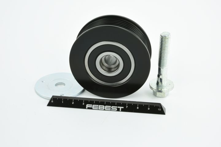 Kreipiantysis skriemulys, V formos rumbuotas diržas FEBEST 0588-GL