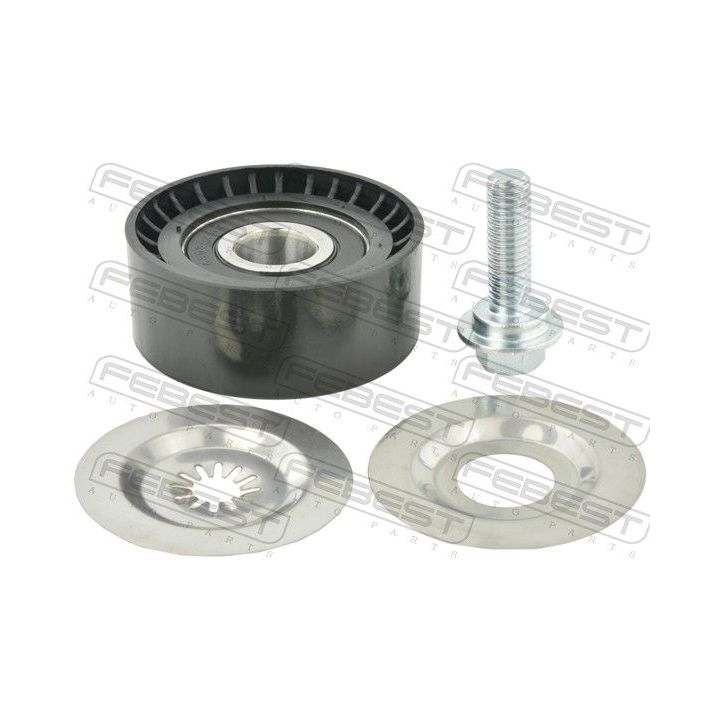 Kreipiantysis skriemulys, V formos rumbuotas diržas FEBEST 1088-J305