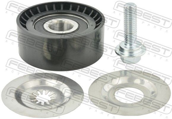 Kreipiantysis skriemulys, V formos rumbuotas diržas FEBEST 1088-J305