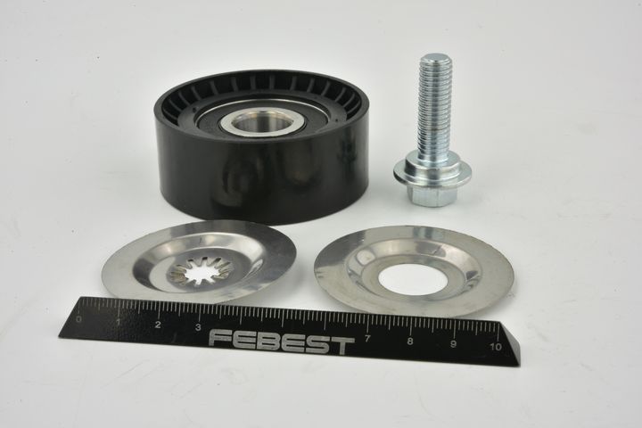 Kreipiantysis skriemulys, V formos rumbuotas diržas FEBEST 1088-J305