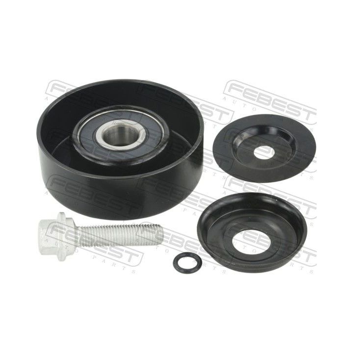 Kreipiantysis skriemulys, V formos rumbuotas diržas FEBEST 1288-DM