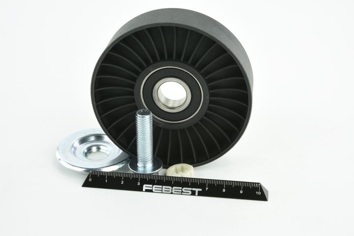 Kreipiantysis skriemulys, V formos rumbuotas diržas FEBEST 2288-CER