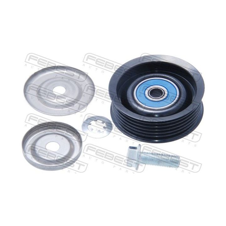 Kreipiantysis skriemulys, V formos rumbuotas diržas FEBEST 2488-KOL