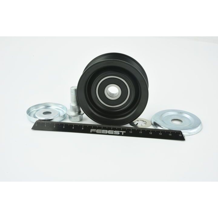 Kreipiantysis skriemulys, V formos rumbuotas diržas FEBEST 2488-KOL