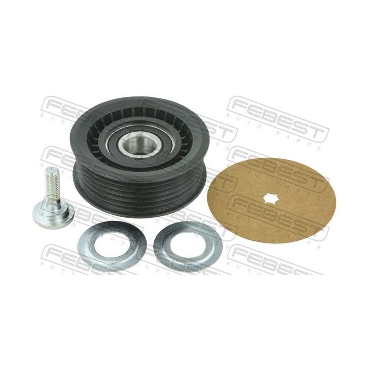 Kreipiantysis skriemulys, V formos rumbuotas diržas FEBEST 2988-RRIII