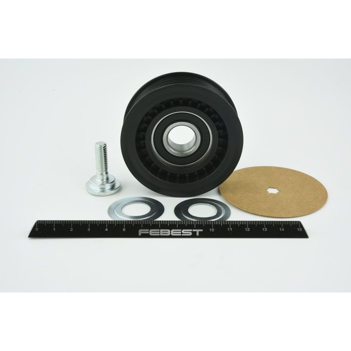 Kreipiantysis skriemulys, V formos rumbuotas diržas FEBEST 2988-RRIII