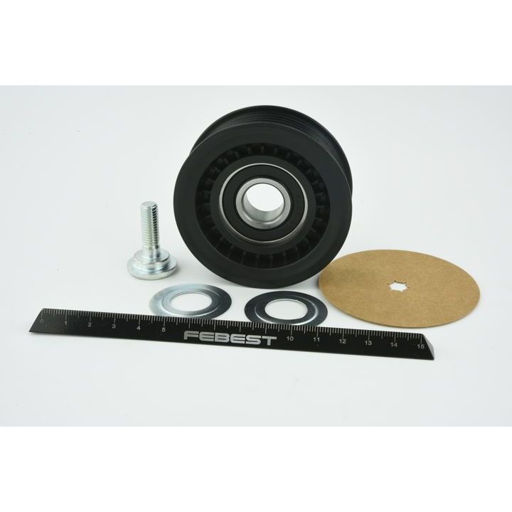 Kreipiantysis skriemulys, V formos rumbuotas diržas FEBEST 2988-RRIII