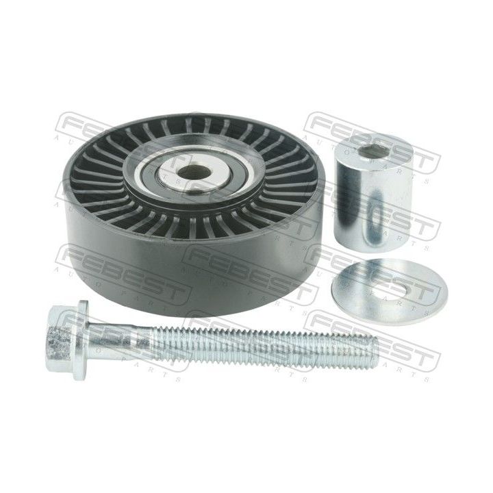 Kreipiantysis skriemulys, V formos rumbuotas diržas FEBEST 2988-RRIV