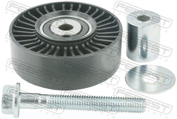 Kreipiantysis skriemulys, V formos rumbuotas diržas FEBEST 2988-RRIV