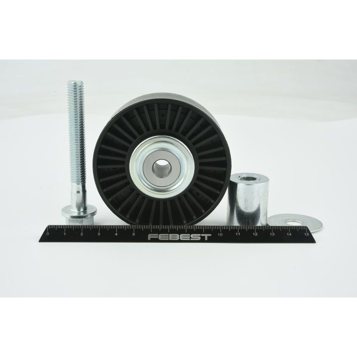 Kreipiantysis skriemulys, V formos rumbuotas diržas FEBEST 2988-RRIV