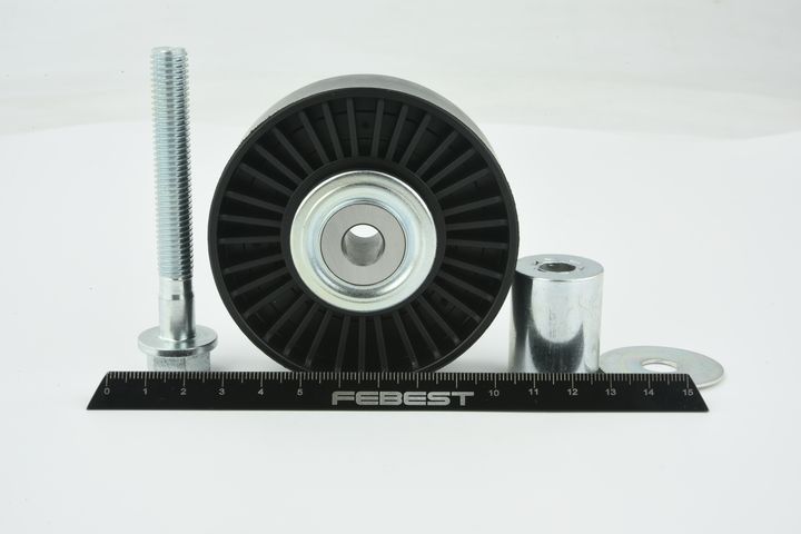 Kreipiantysis skriemulys, V formos rumbuotas diržas FEBEST 2988-RRIV