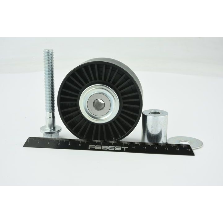 Kreipiantysis skriemulys, V formos rumbuotas diržas FEBEST 2988-RRIV