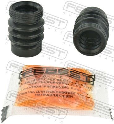 Gofruotoji membrana, stabdžių apkabos kreipiklis FEBEST 0573-MZ3R