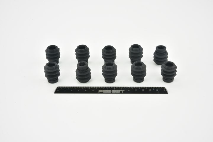 Gofruotoji membrana, stabdžių apkabos kreipiklis FEBEST 1273-TUCSF-PCS10