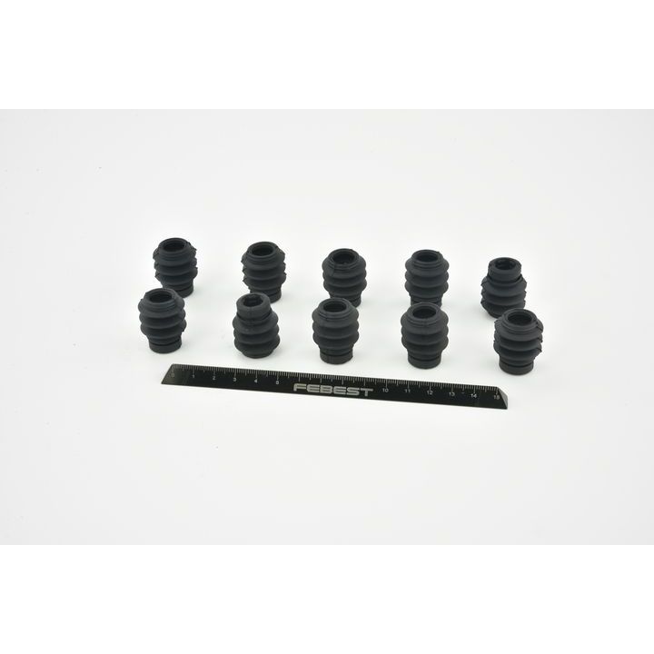 Gofruotoji membrana, stabdžių apkabos kreipiklis FEBEST 1273-TUCSF-PCS10